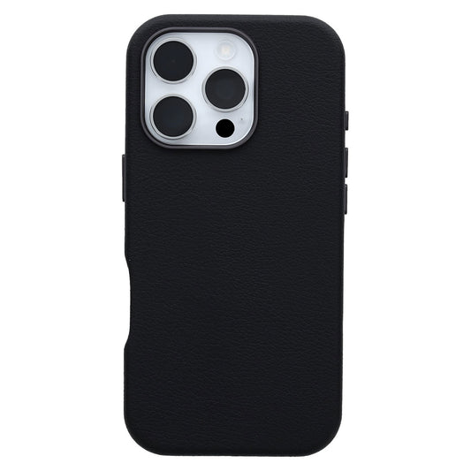 OtterBox Symmetry Cactus Leather Case iPhone 16 Pro - Noir Ash