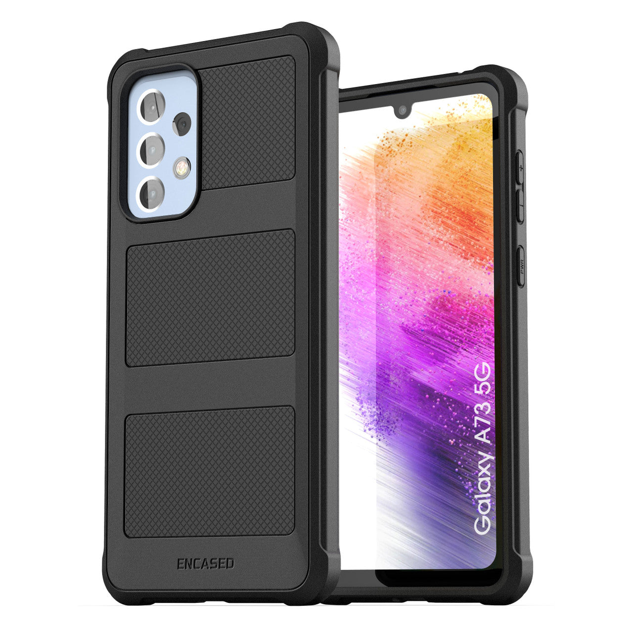 Encased Falcon Case Samsung Galaxy A73 5G - Black