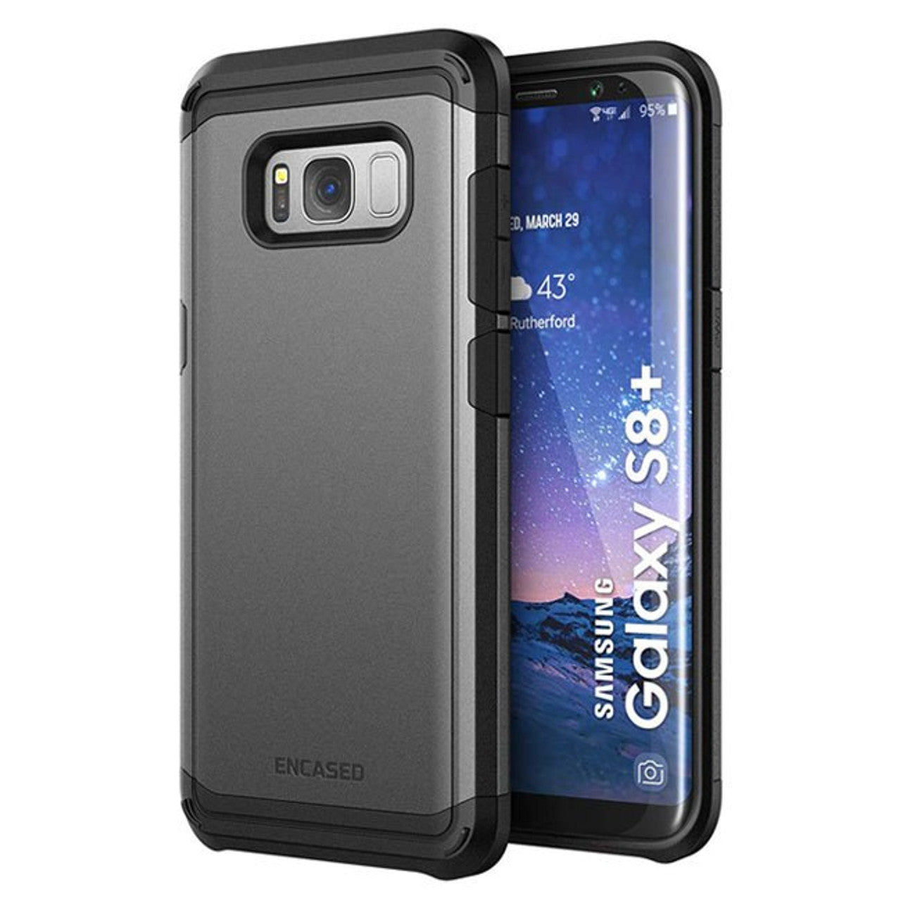 Encased Scorpio R5 Case Samsung Galaxy S8+ Plus - Grey