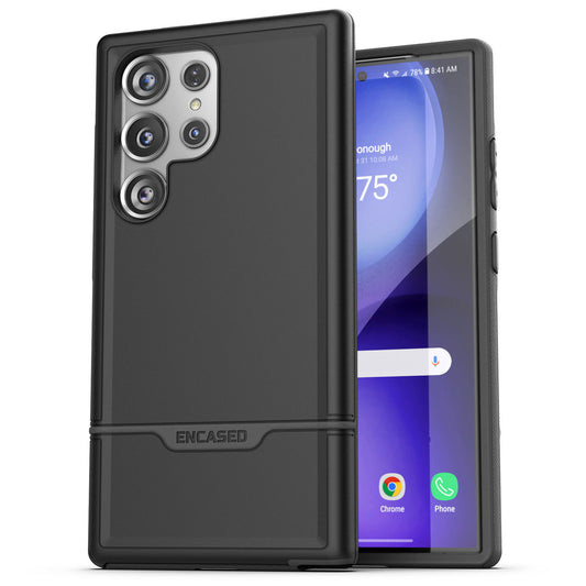 Encased Rebel Case Samsung Galaxy S24 Ultra - Black