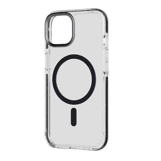 Tech21 Evo Crystal MagSafe Case iPhone 15 - Graphite Black