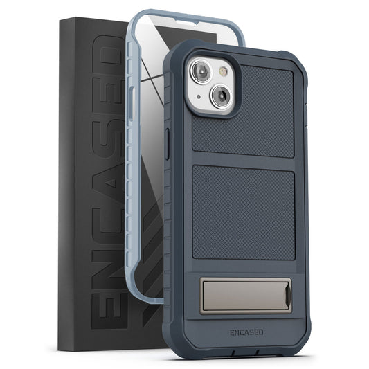 Encased Falcon Shield Case iPhone 14 Plus - Blue