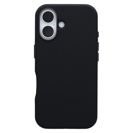 OtterBox Symmetry Cactus Leather Case iPhone 16 - Noir Ash