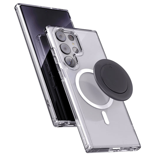 Encased Clear MagSafe Case Samsung Galaxy S23 Ultra with MagSafe Grip - Clear