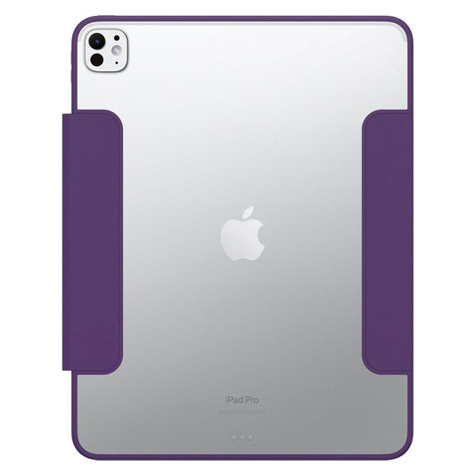 OtterBox Symmetry Folio Case iPad Pro 13" (7th Gen, 2024, M4) - Clear/Purple