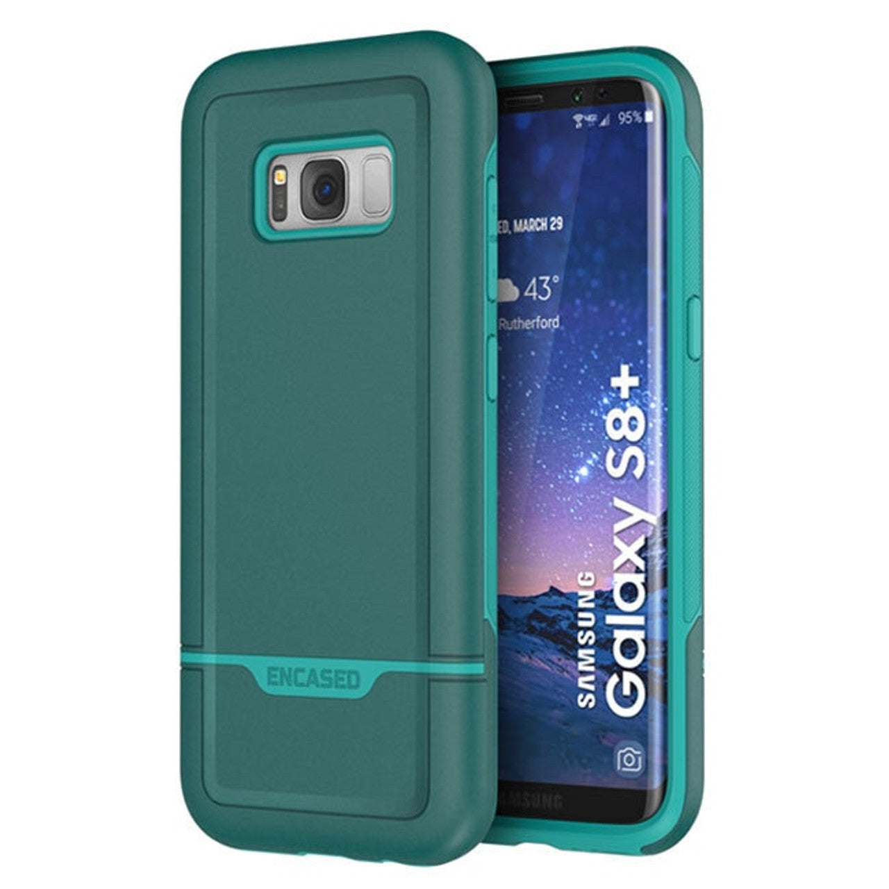 Encased Rebel Case Samsung Galaxy S8+ Plus - Green