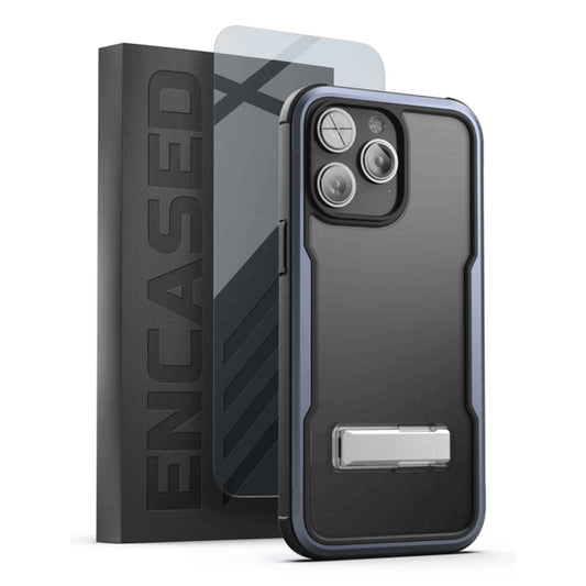 Encased Exos Armor Case with Screen Protector iPhone 14 Pro - Blue