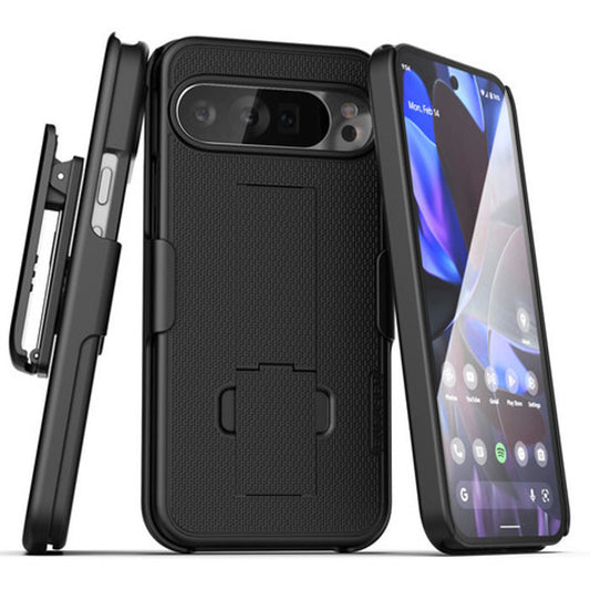 Encased Duraclip Case with Belt Clip Holster Google Pixel 10 Pro XL - Black