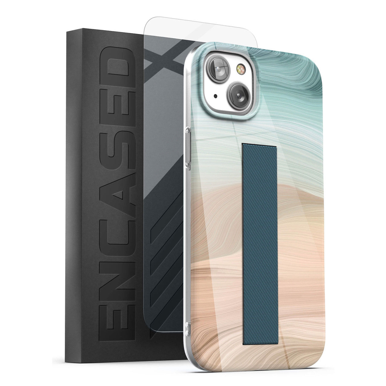 Encased Loop Case with Screen Protector iPhone 14 Plus - Blue Ocean