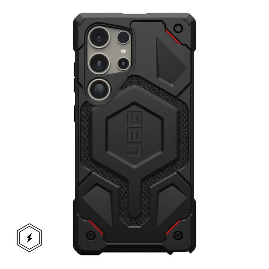 UAG Monarch Pro Kevlar Case Samsung Galaxy S24 Ultra - Kevlar Black