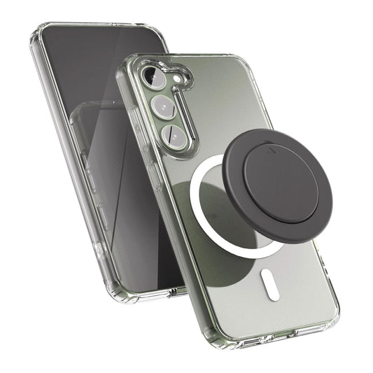 Encased Clear Magsafe Case Samsung Galaxy S23+ Plus with MagSafe Grip - Clear