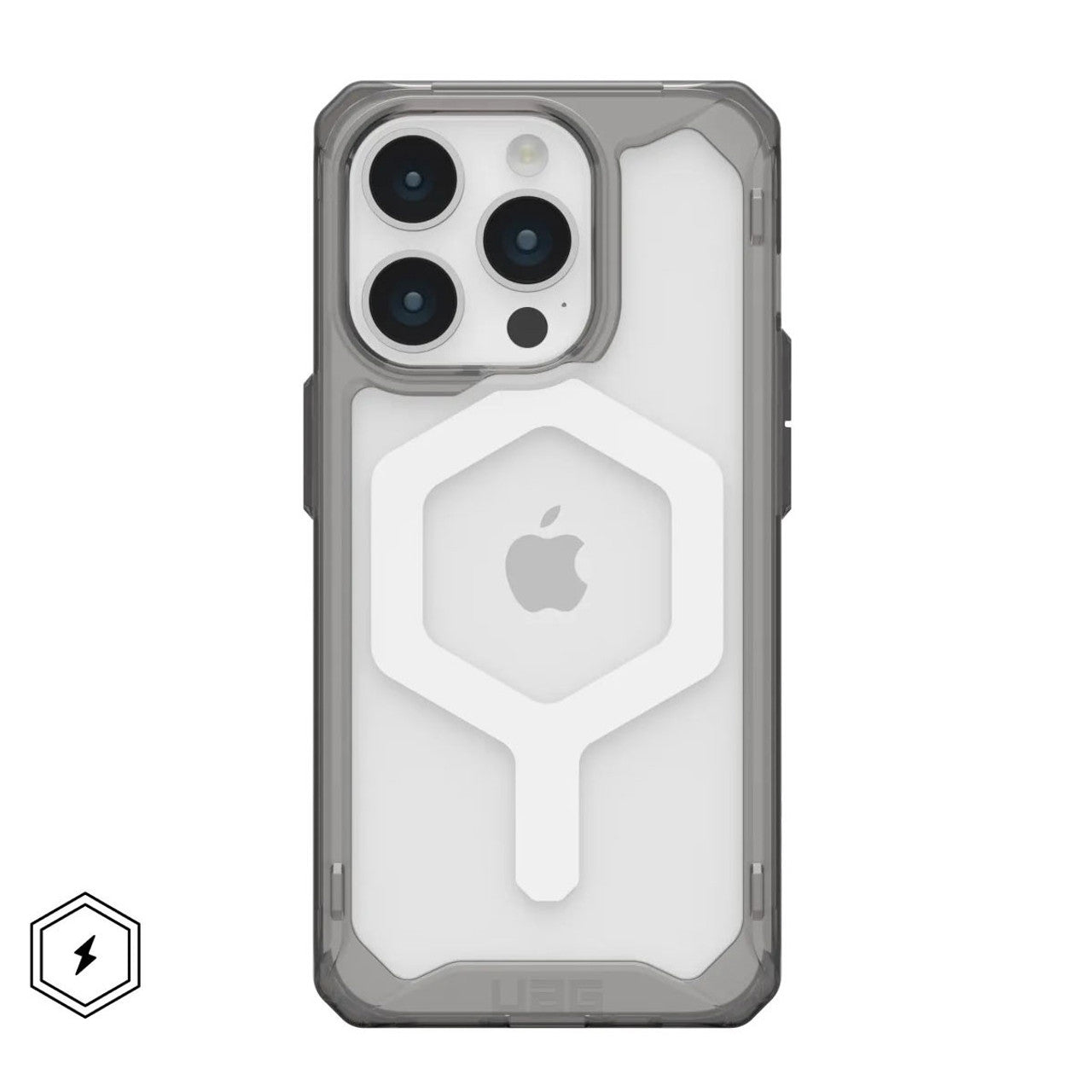 UAG Plyo MagSafe Case iPhone 16 Pro Max - Ash/White