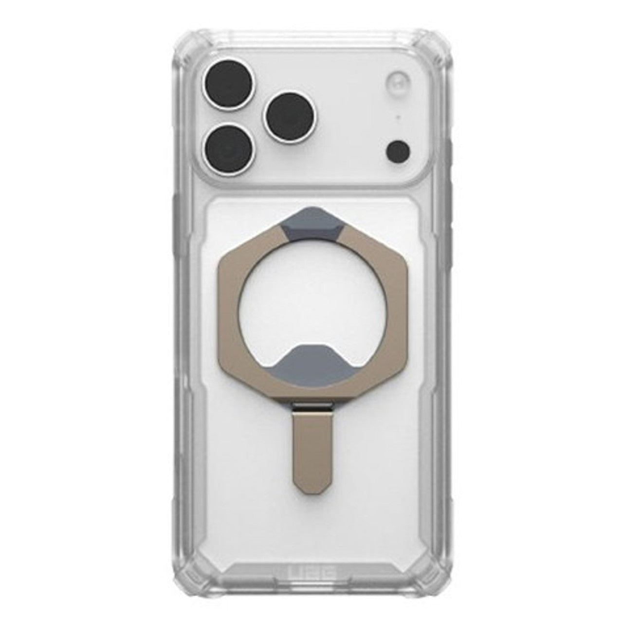 UAG Plasma XTE MagSafe Case iPhone 17 Pro - Clear/Titanium