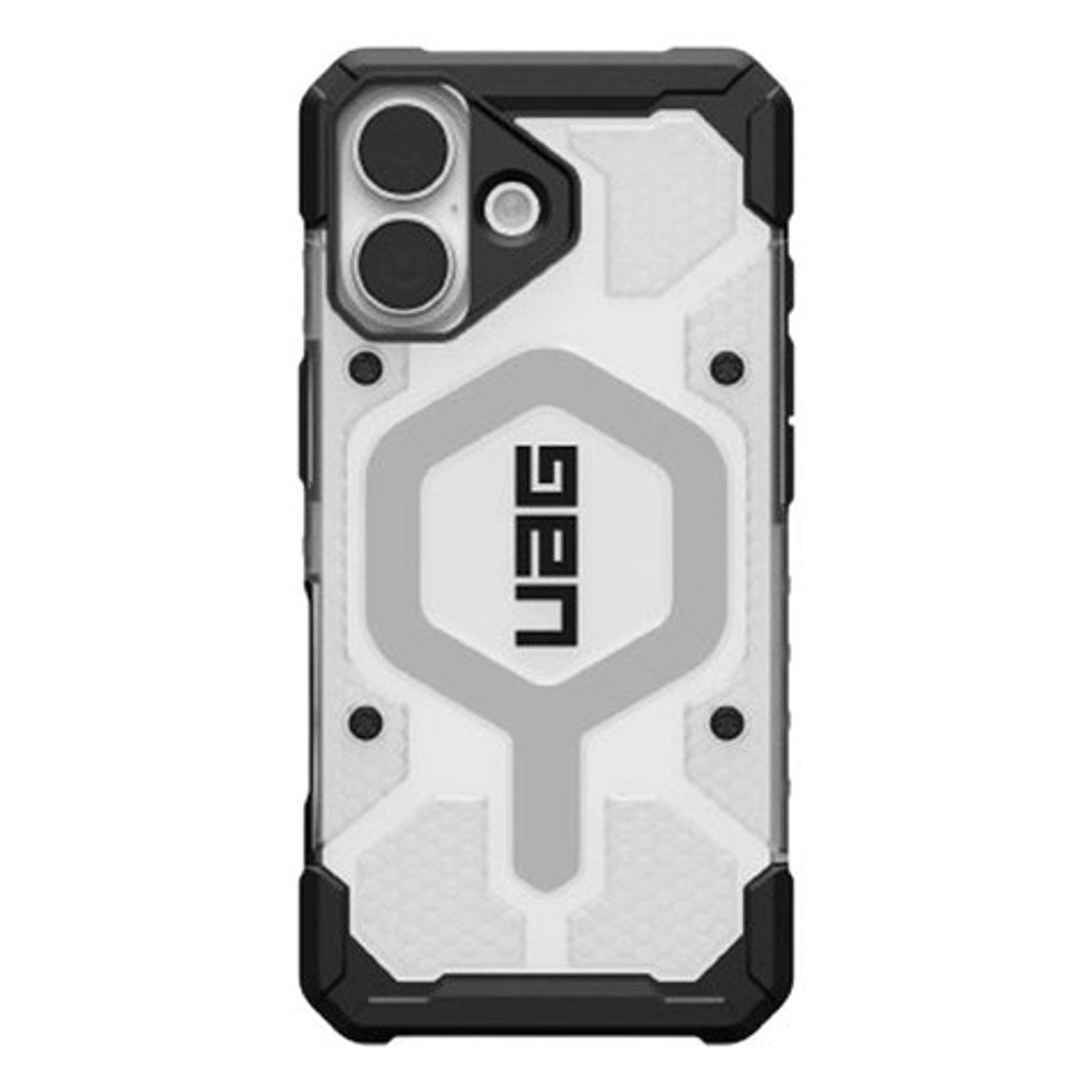 UAG Pathfinder Clear MagSafe Case iPhone 17 - Ice/Silver