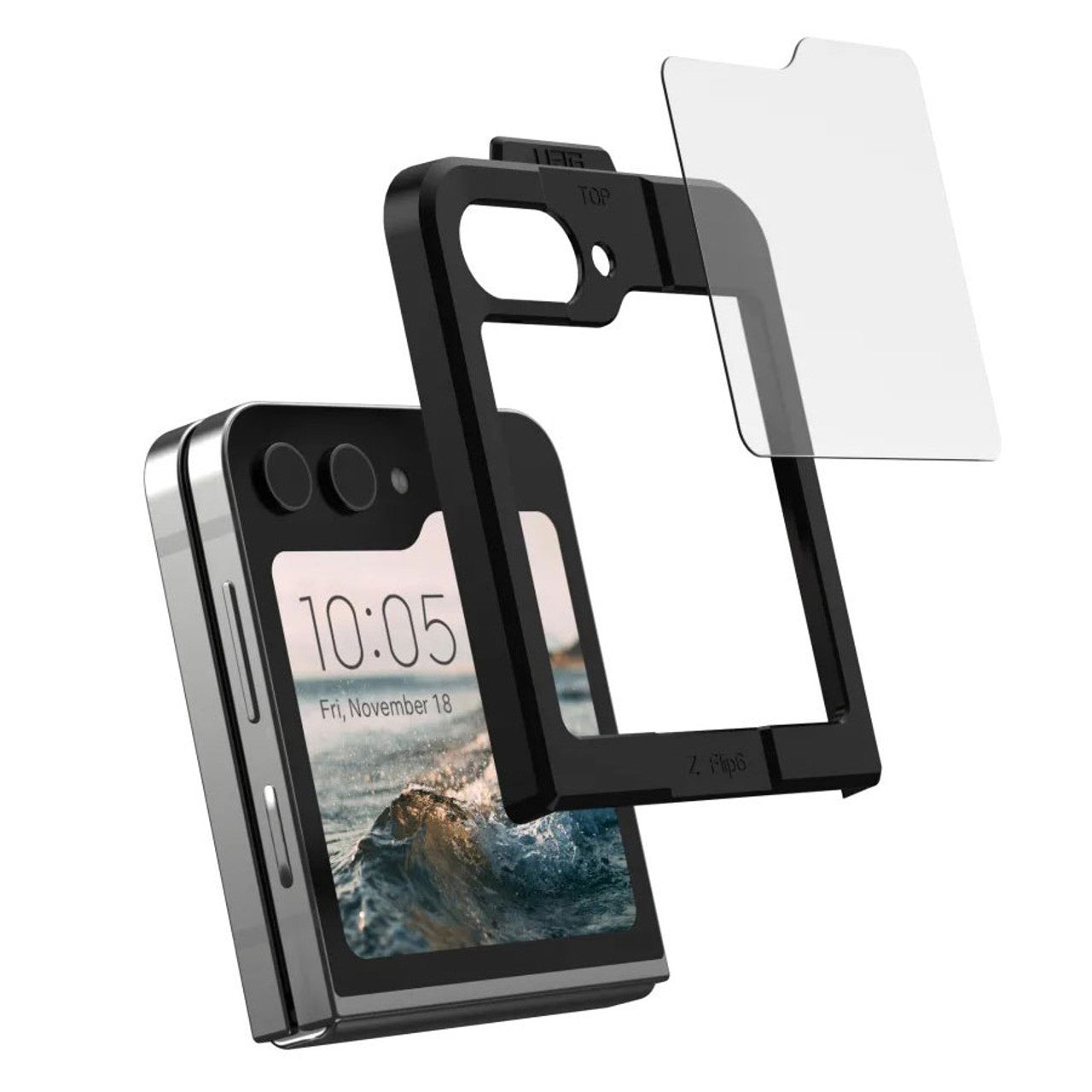 UAG Glass Shield Samsung Galaxy Z Flip6 - Clear