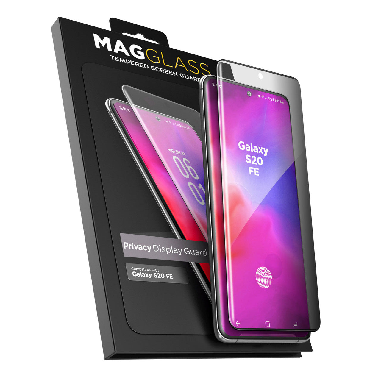 Encased MagGlass Privacy Screen Protector Samsung Galaxy S20 FE