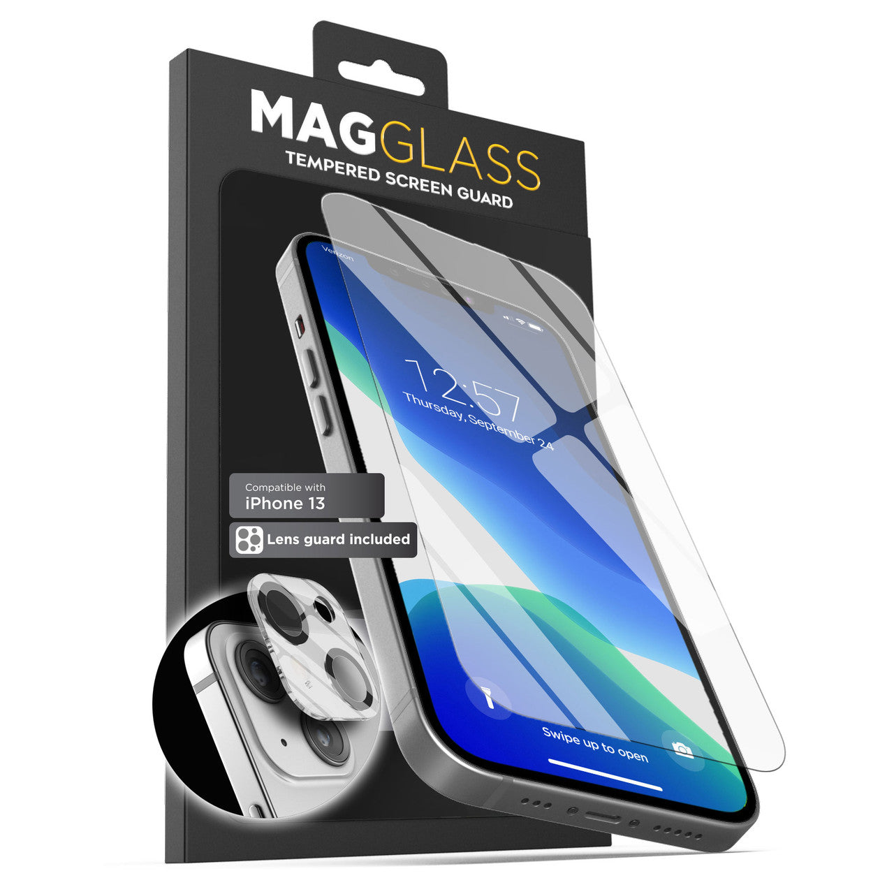 Encased MagGlass Ultra HD Screen Protector and Lens Protector iPhone 13