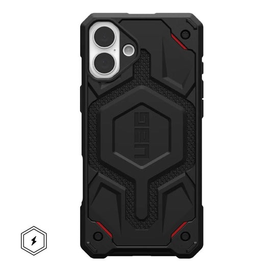 UAG Monarch Pro MagSafe Case iPhone 16 - Kevlar Black