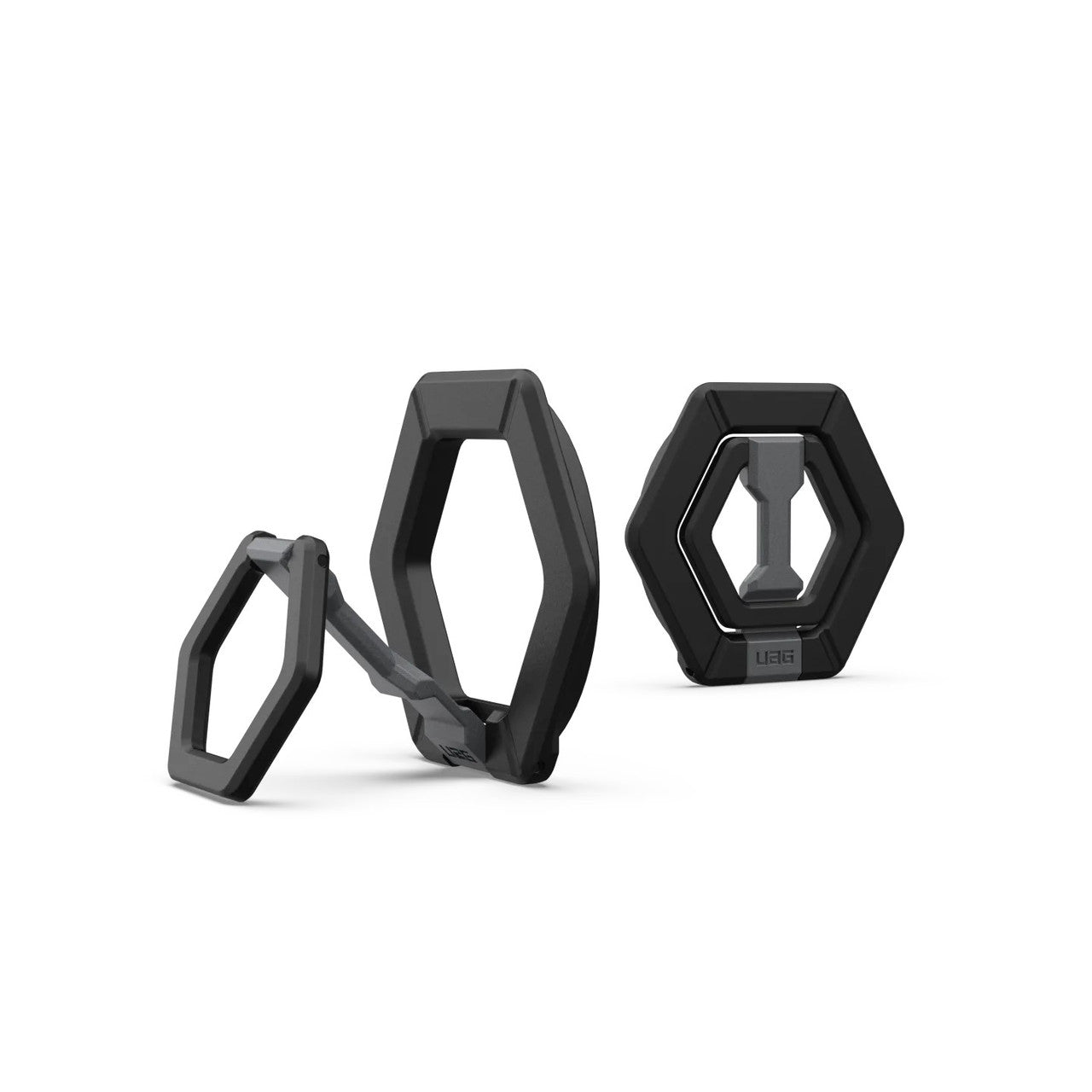 UAG Magnetic Ring Stand - Black/Silver