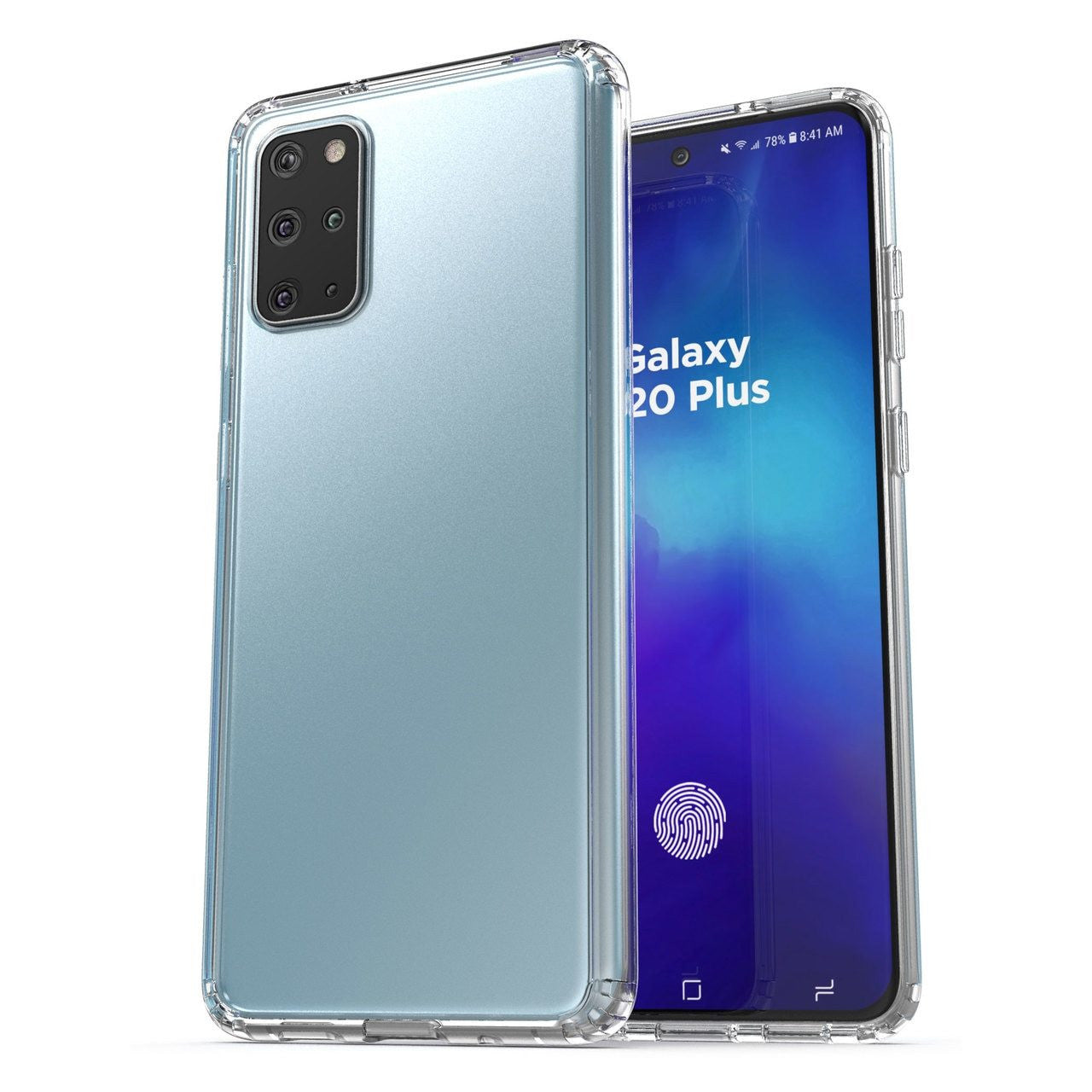 Encased Clear Back Case Samsung Galaxy S20+ Plus - Clear