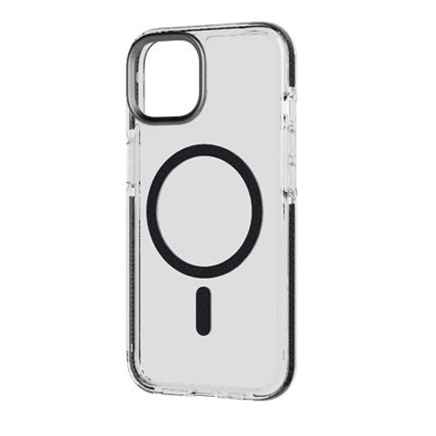 Tech21 Evo Crystal MagSafe Case iPhone 15 Pro Max - Graphite Black