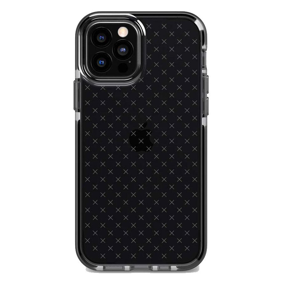 Tech21 Evo Check Case iPhone 12/12 Pro - Smokey Black