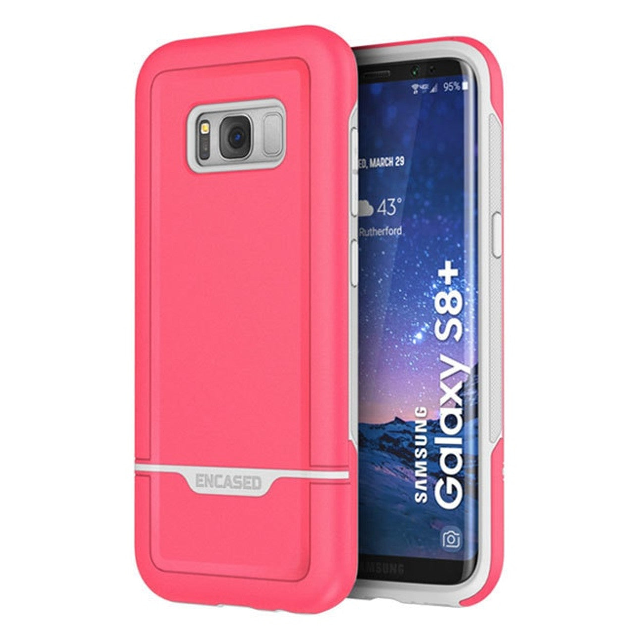 Encased Rebel Case Samsung Galaxy S8+ Plus - Pink