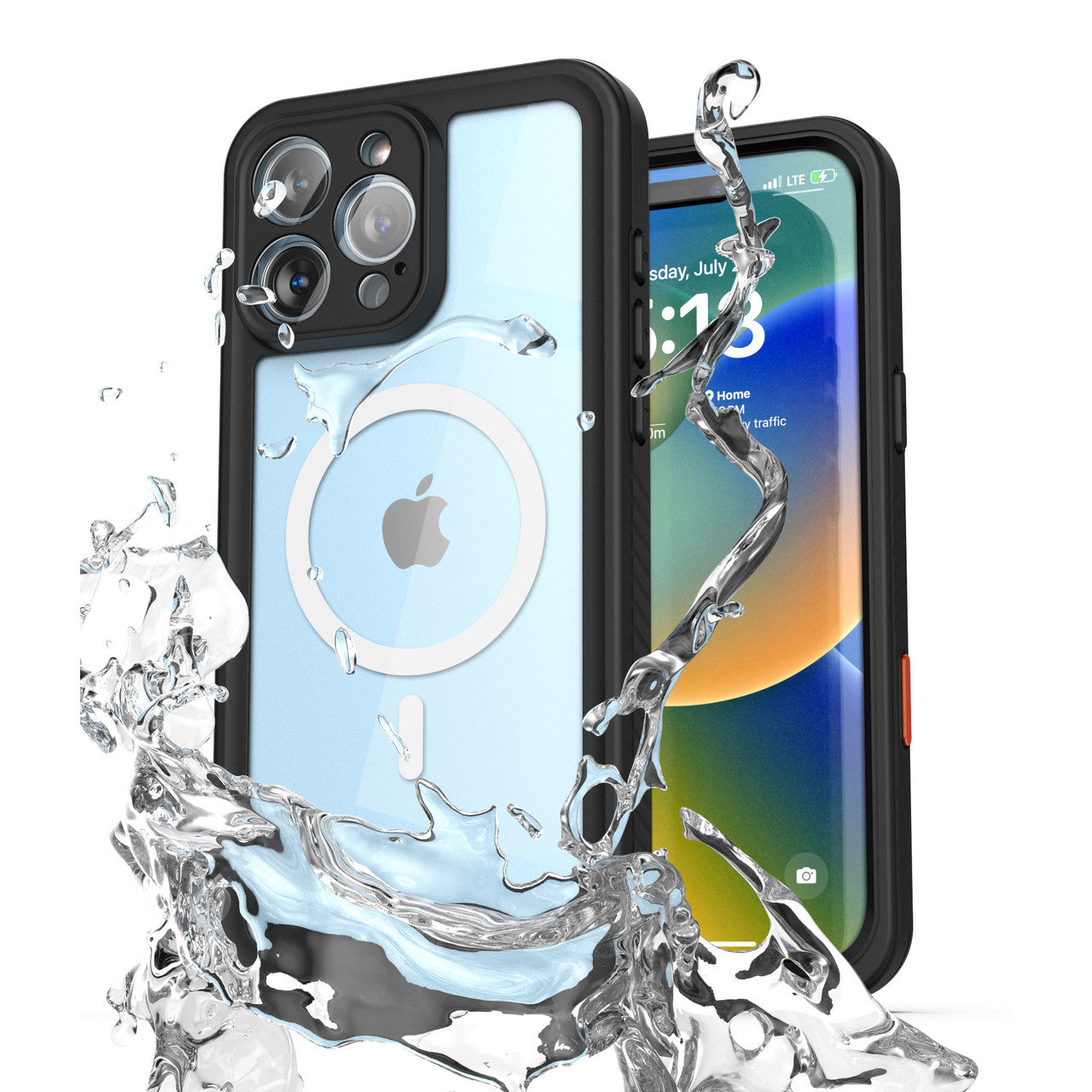 Encased Waterproof Case iPhone 16 Pro Max - Clear