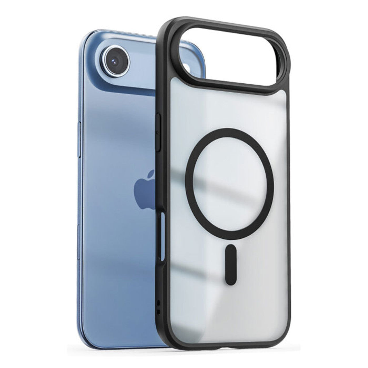 Encased Frosted SlimShield Case iPhone 17 Air - Black/Clear