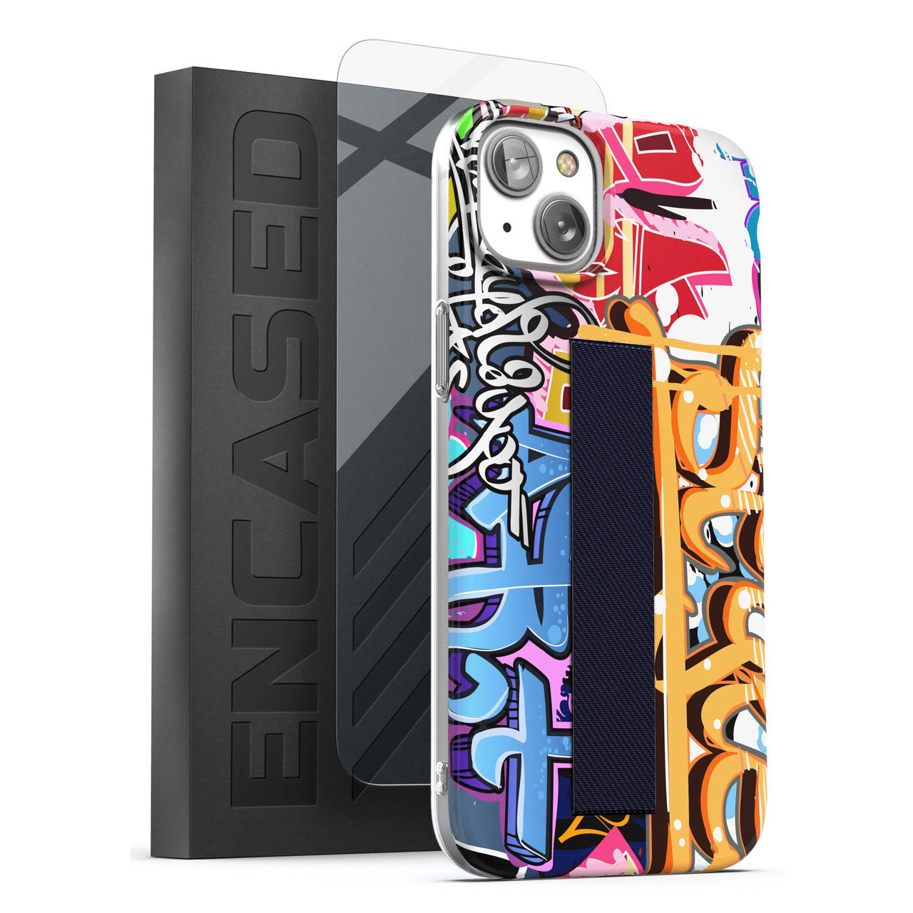 Encased Loop Case with Screen Protector iPhone 14 Plus - Graffiti
