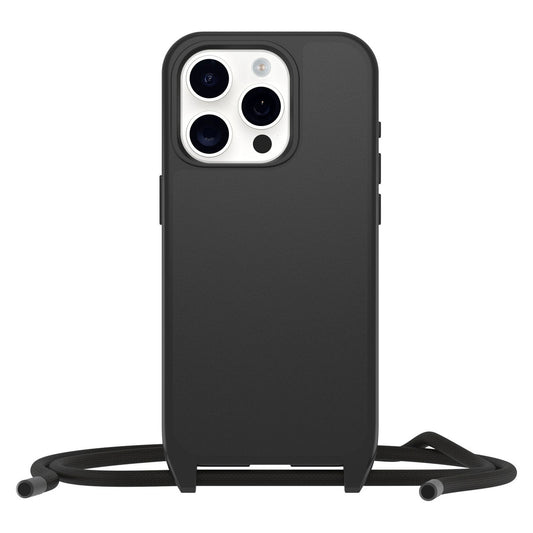 OtterBox React NeckLace MagSafe Case iPhone 15 Pro - Black