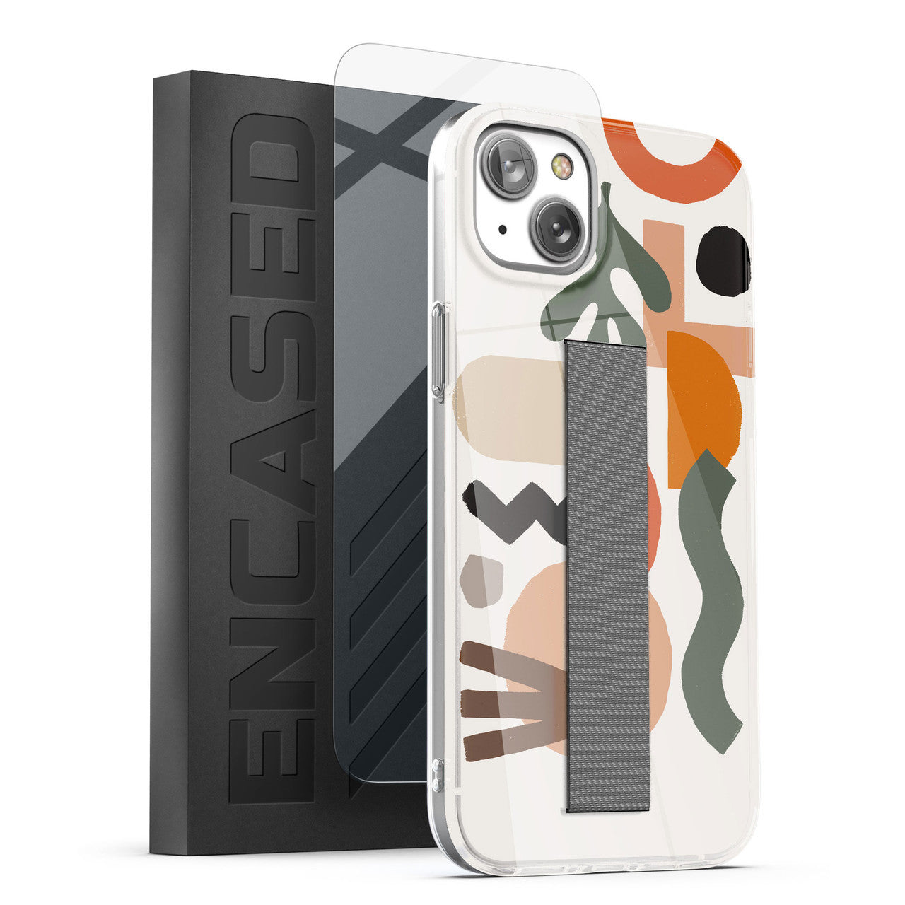 Encased Loop Case with Screen Protector iPhone 14 - Earthy Art