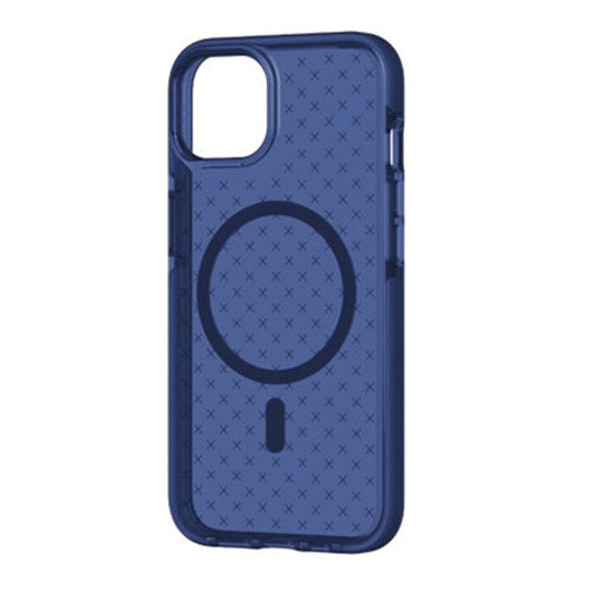 Tech21 Evo Check MagSafe Case iPhone 15 Pro - Midnight Blue