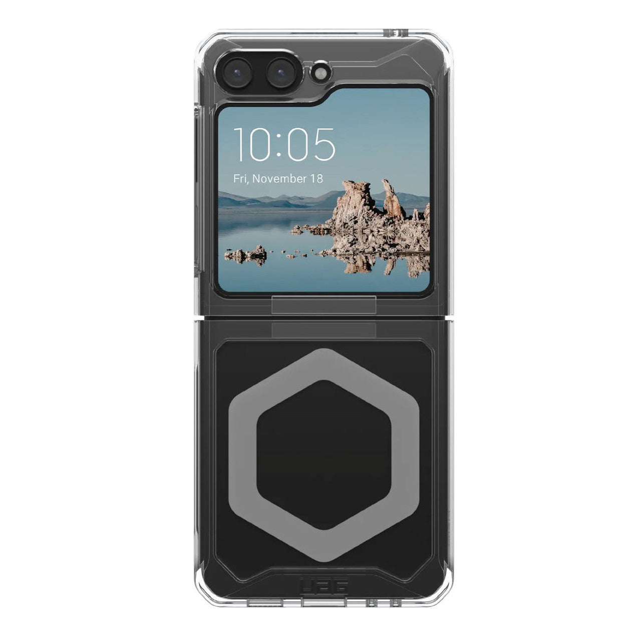 UAG Plyo Pro Case Samsung Galaxy Z Flip5 - Ice/Silver