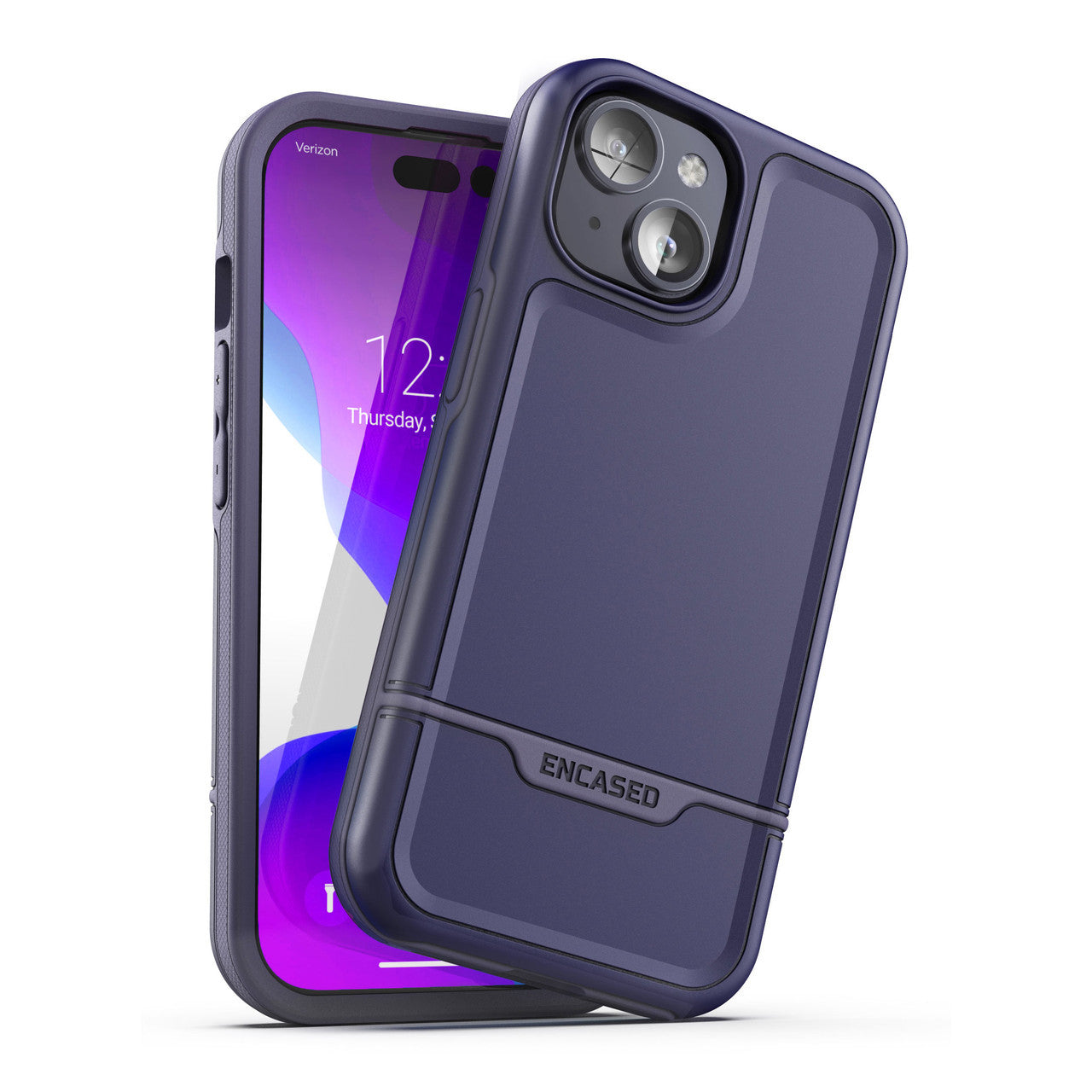Encased Rebel Case iPhone 15 - Purple