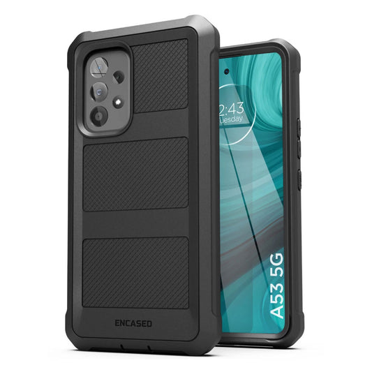 Encased Falcon Shield Case Samsung Galaxy A53 5G - Black