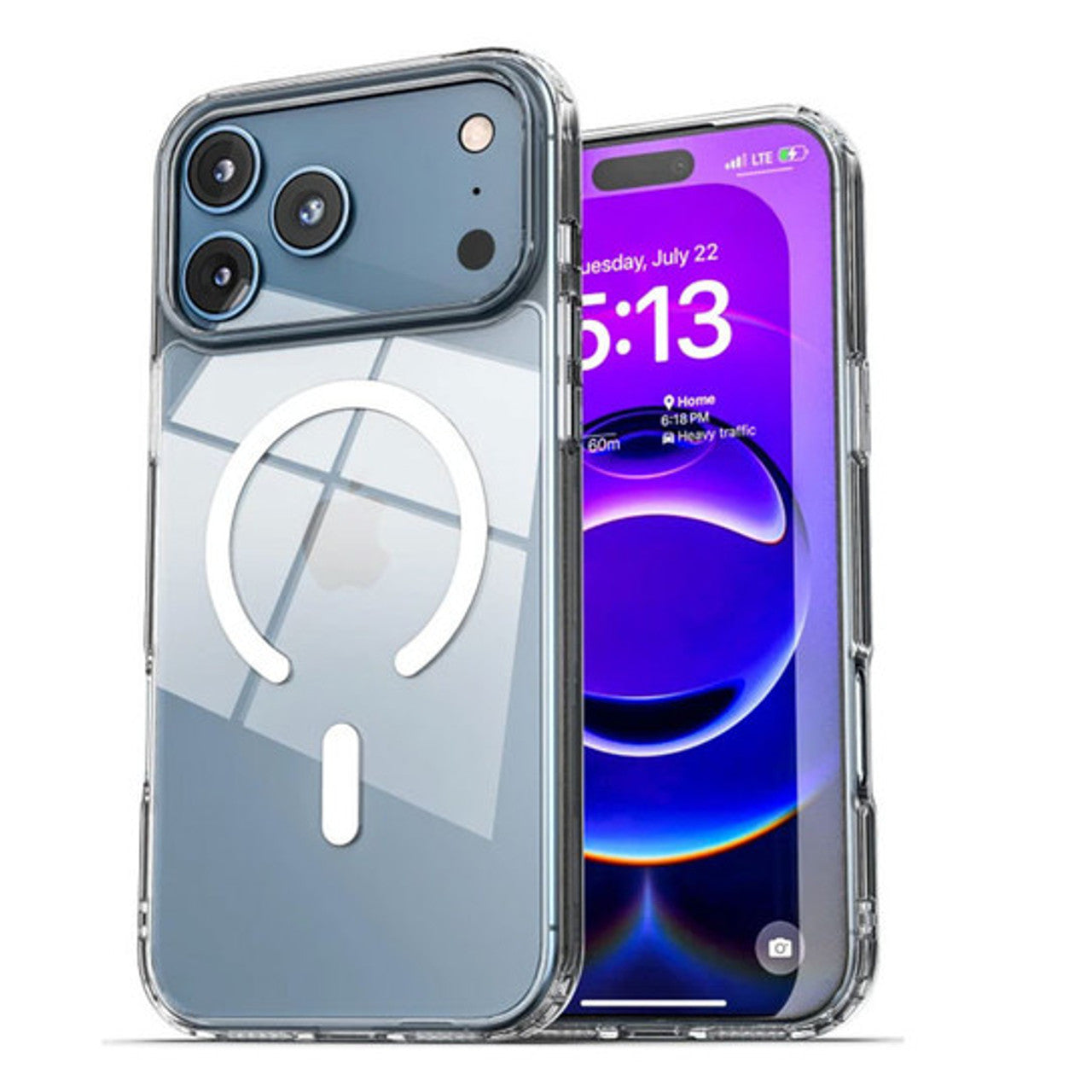 Encased ClearBack Case iPhone 17 Pro - Clear