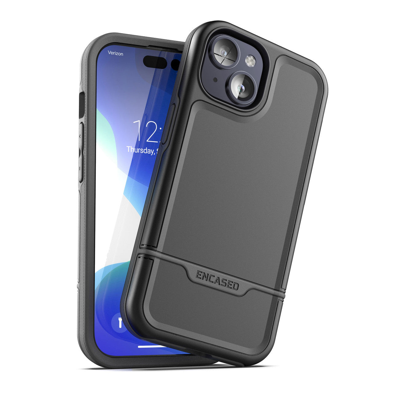 Encased Rebel Case iPhone 15 - Black