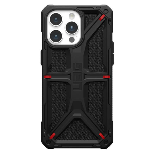 UAG Monarch Kevlar Case iPhone 15 Pro Max - Kevlar Black