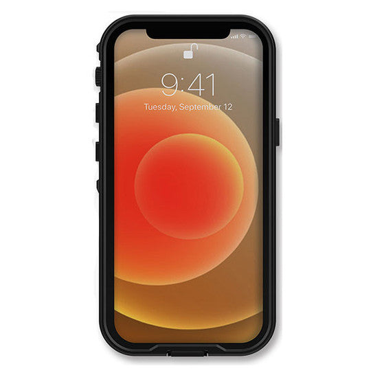 Krakatoo Dot WaterProof Case iPhone 12 - Black/Clear