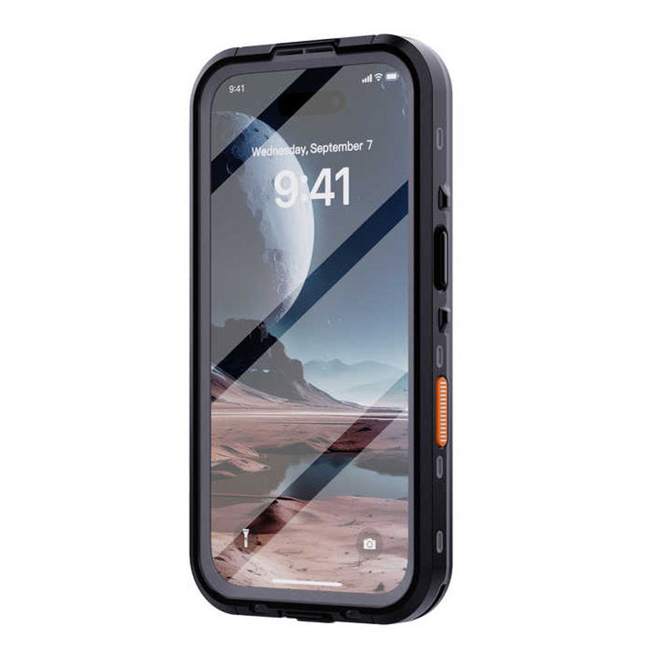 Krakatoo Dot WaterProof Case iPhone 16 Plus - Black