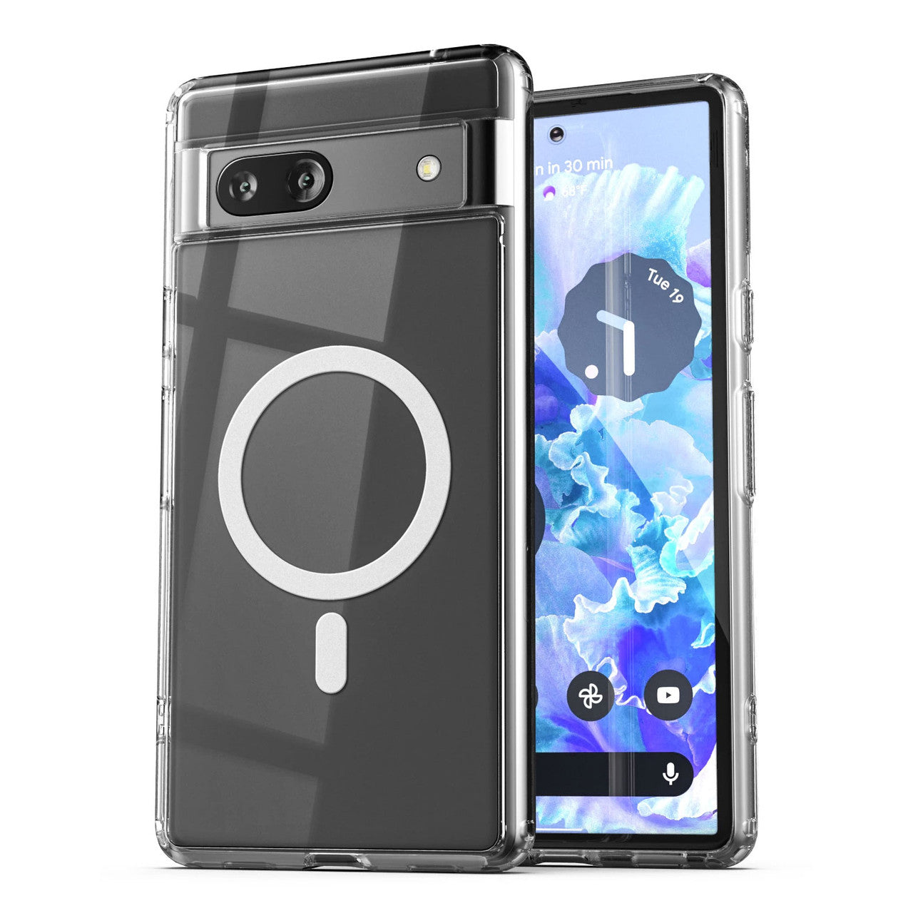 Encased Clear Magsafe Case Google Pixel 7a - Clear