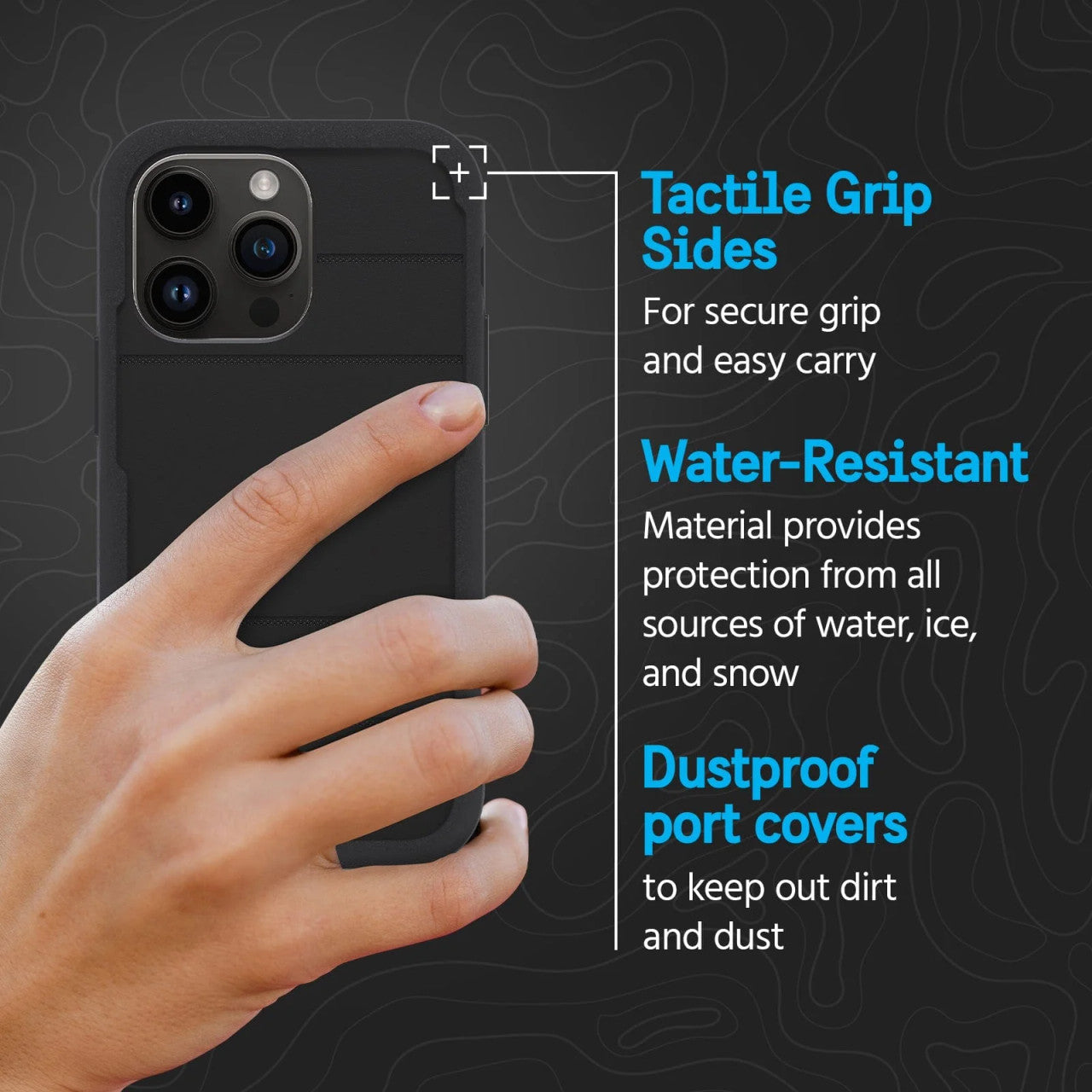 Pelican Voyager Magsafe Case iPhone 14 Pro - Black