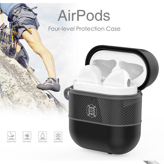 Krakatoo WaterProof Case Airpods - Black