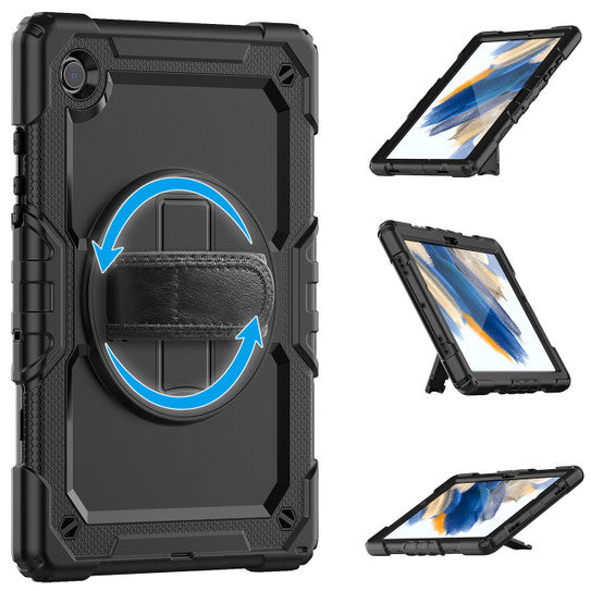 Krakatoo Armor Case Samsung Galaxy Tab A8 10.5" 2022 with Handstrap - Black