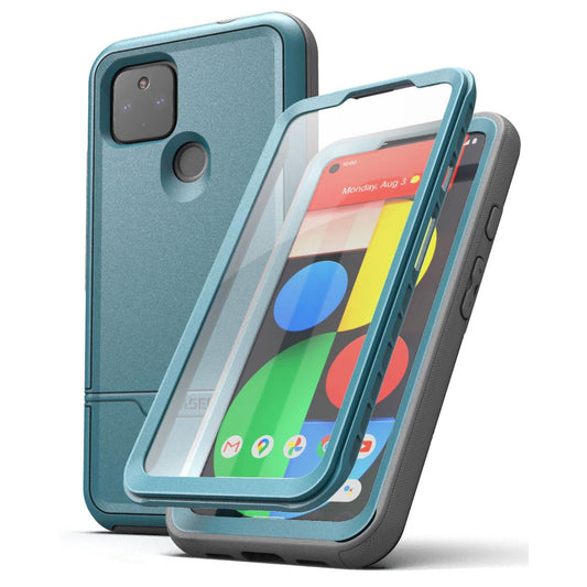 Encased Rebel Case Google Pixel 5 5G - Blue