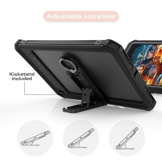 Krakatoo WaterProof Case iPad Mini 4/5 - Black/Grey