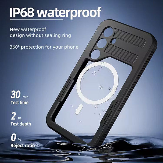 Krakatoo Mars Waterproof Case Samsung Galaxy S24 - Black