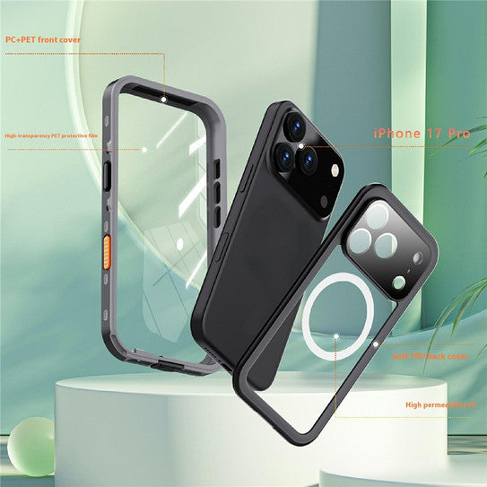 Krakatoo Dot WaterProof Case iPhone 17 Pro - Black