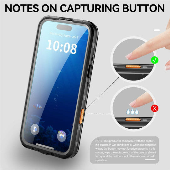 Krakatoo Dot WaterProof Case iPhone 17 Air - Black